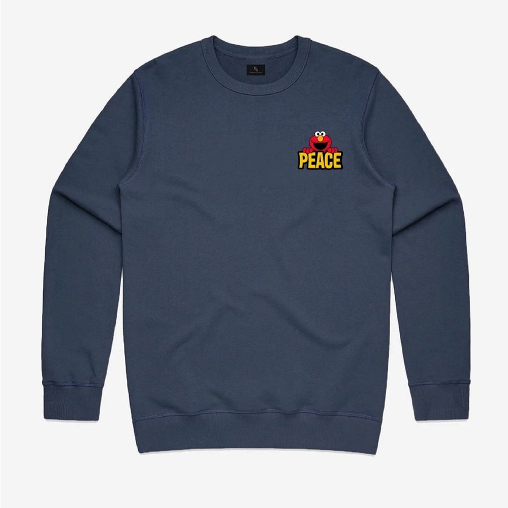 NWT Peace Collective Elmo Peace crewneck